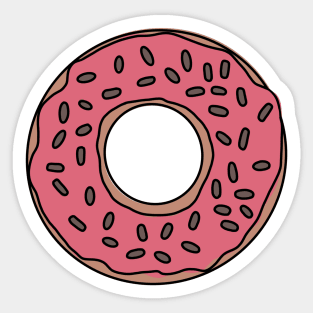 Donut Drawing Sticker